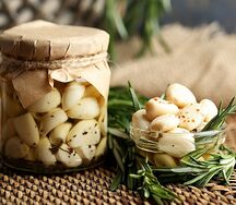 Чеснок маринованный 200гр