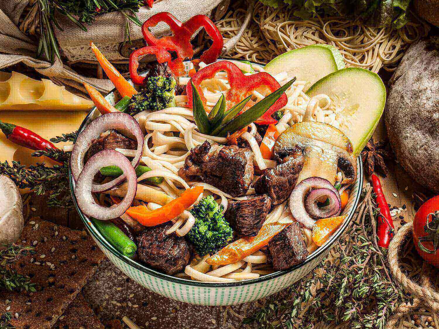 WOK Лапша c говядиной