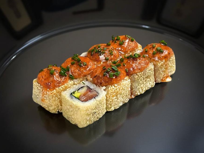 Ролл "Запечённый лосось"