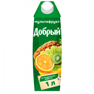 Сок "Добрый" мульти фрукт 1 л.