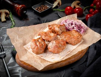 Сочная свиная шея