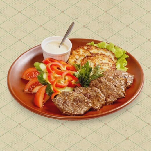 Медальоны из телятины