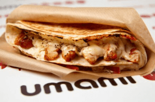 Кесадилья с курицей