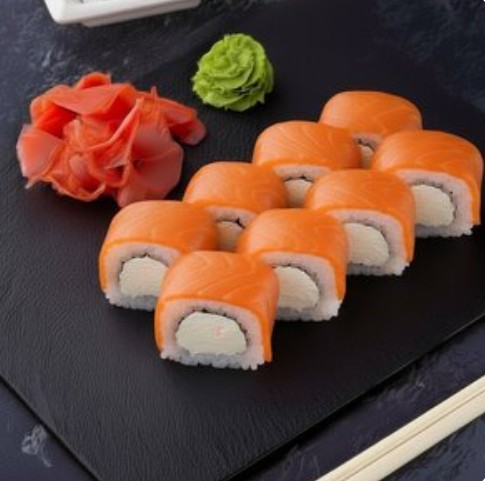 Ролл Филадельфия Дабл Чиз из атлантического лосося