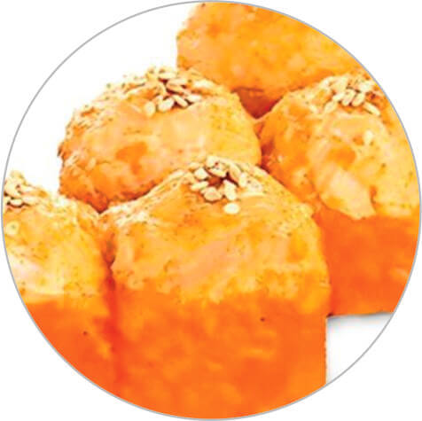 Запеченный ролл Креветка