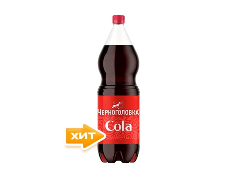 Кола Черноголовка 2 л