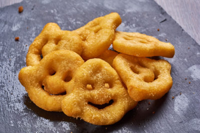 Смайлики картофельные