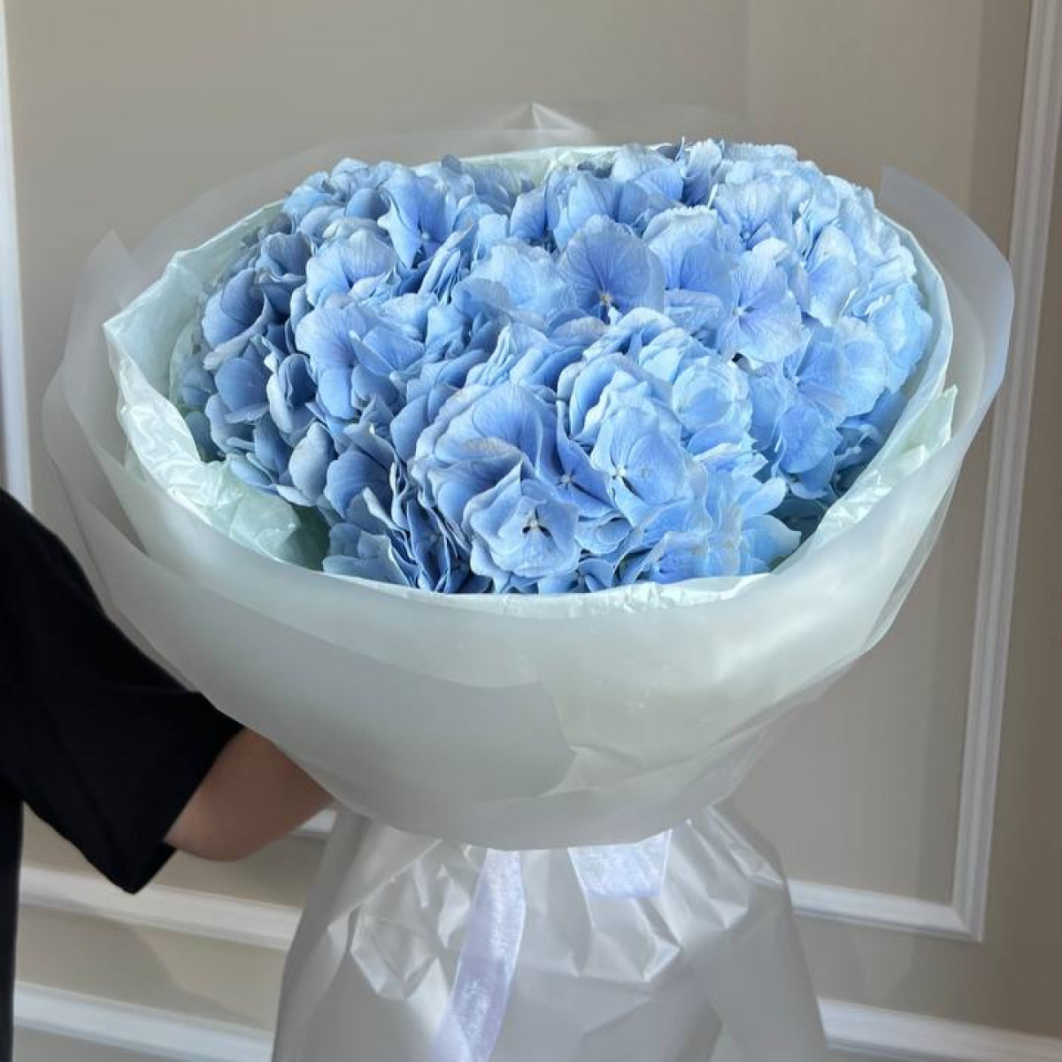 Моно букет из гортензий (предзаказ)