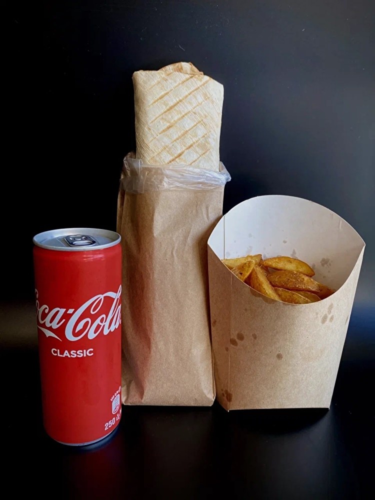 Комбо с шаурмой