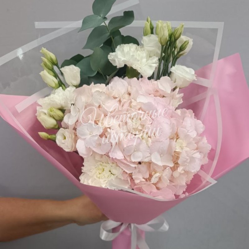 Букет «Букет с гортензией»