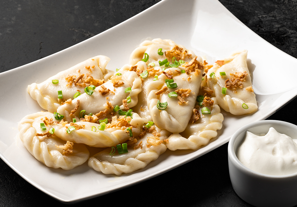 Вареники с картофелем