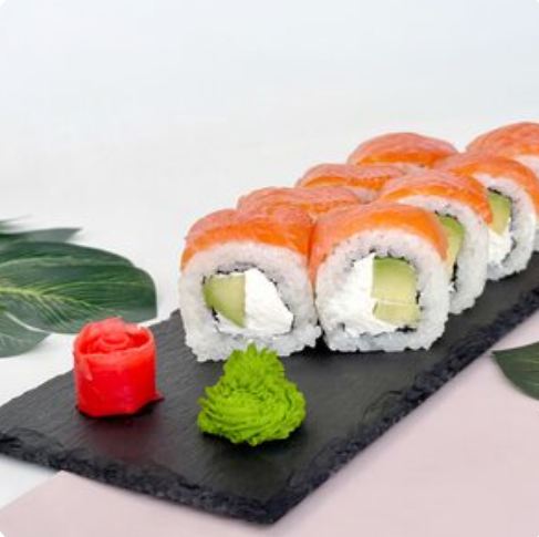 Роллы Филадельфия Лайт с авокадо