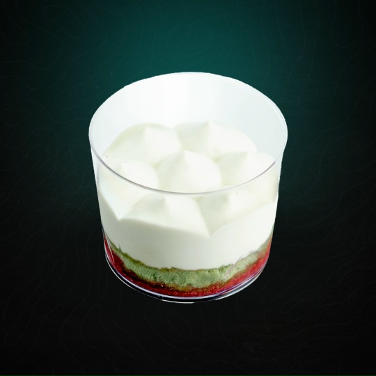 Пирожное "Малина-Фисташка"