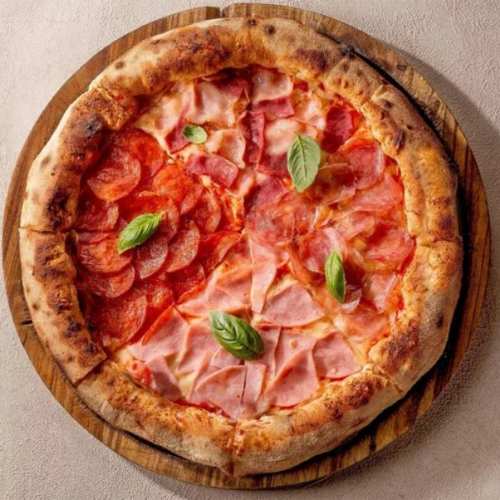 Пицца четыре мяса