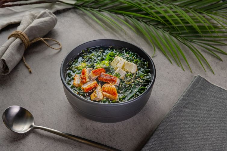 Мисо суп с угрем