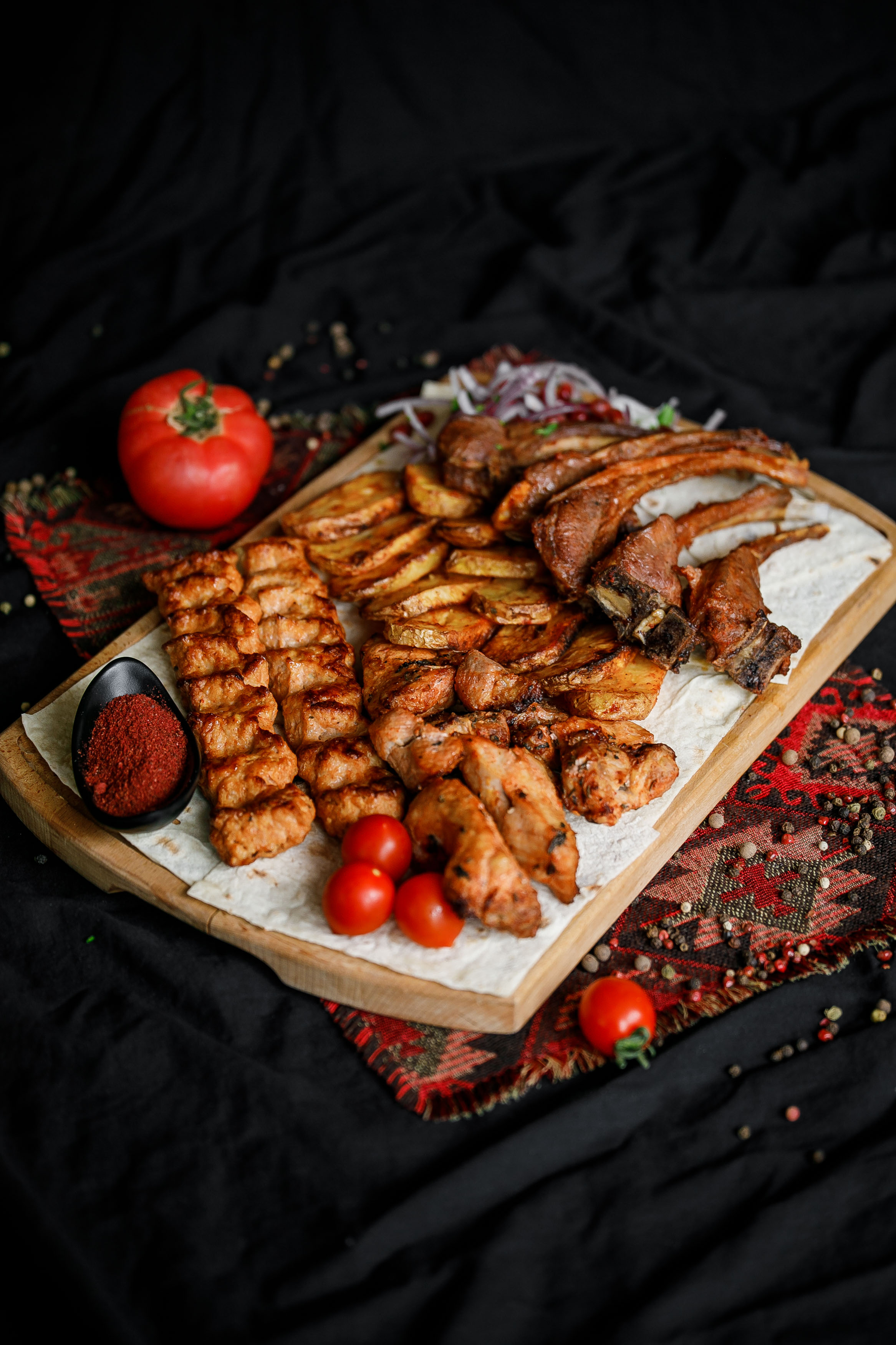 Шашлык из свиной шеи