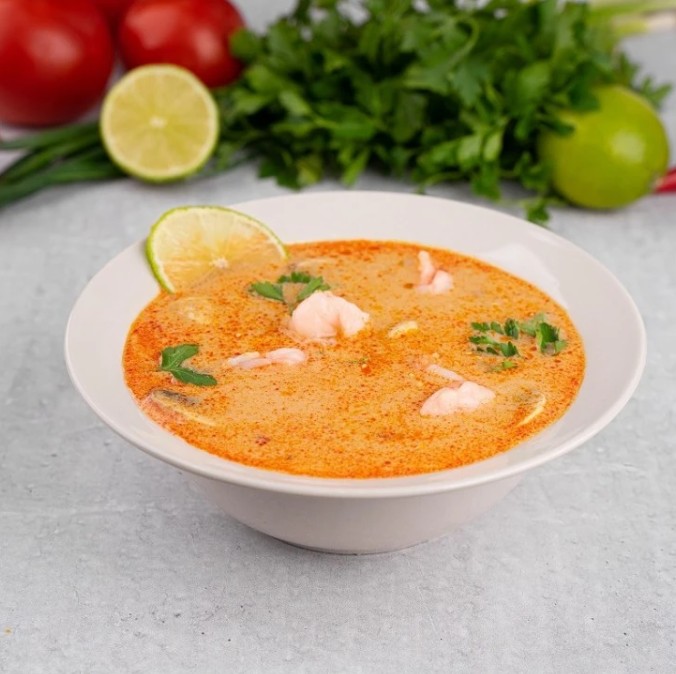 Том ям с креветкой