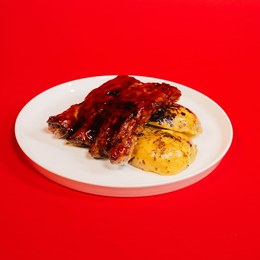 В соусе терияки