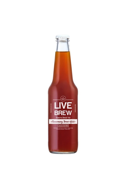 Комбуча-кофе "RoseMary COLD-Brew-tiful"