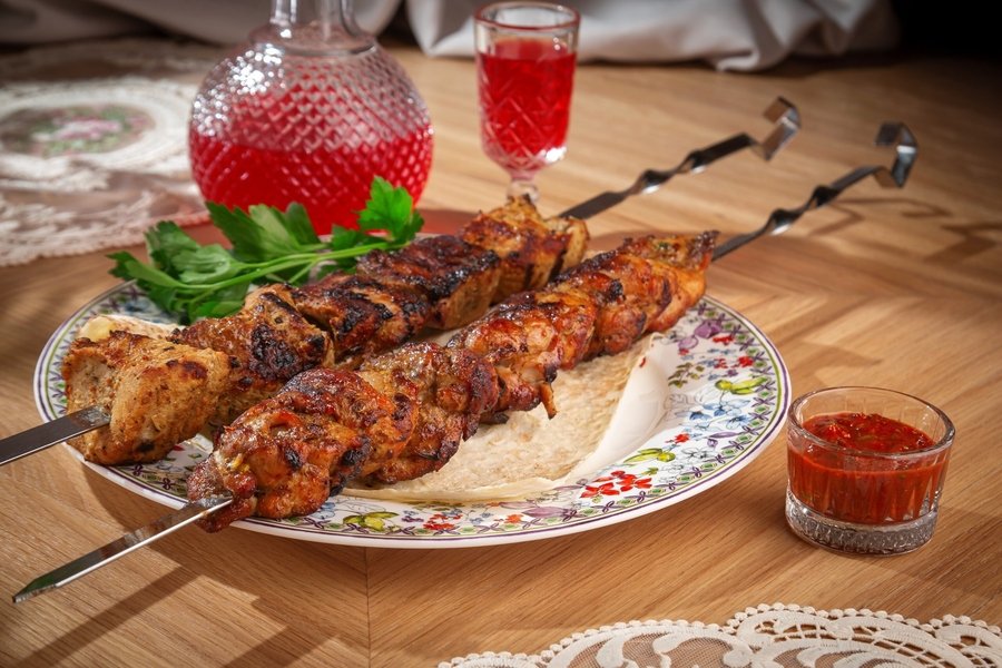 Шашлык из курицы