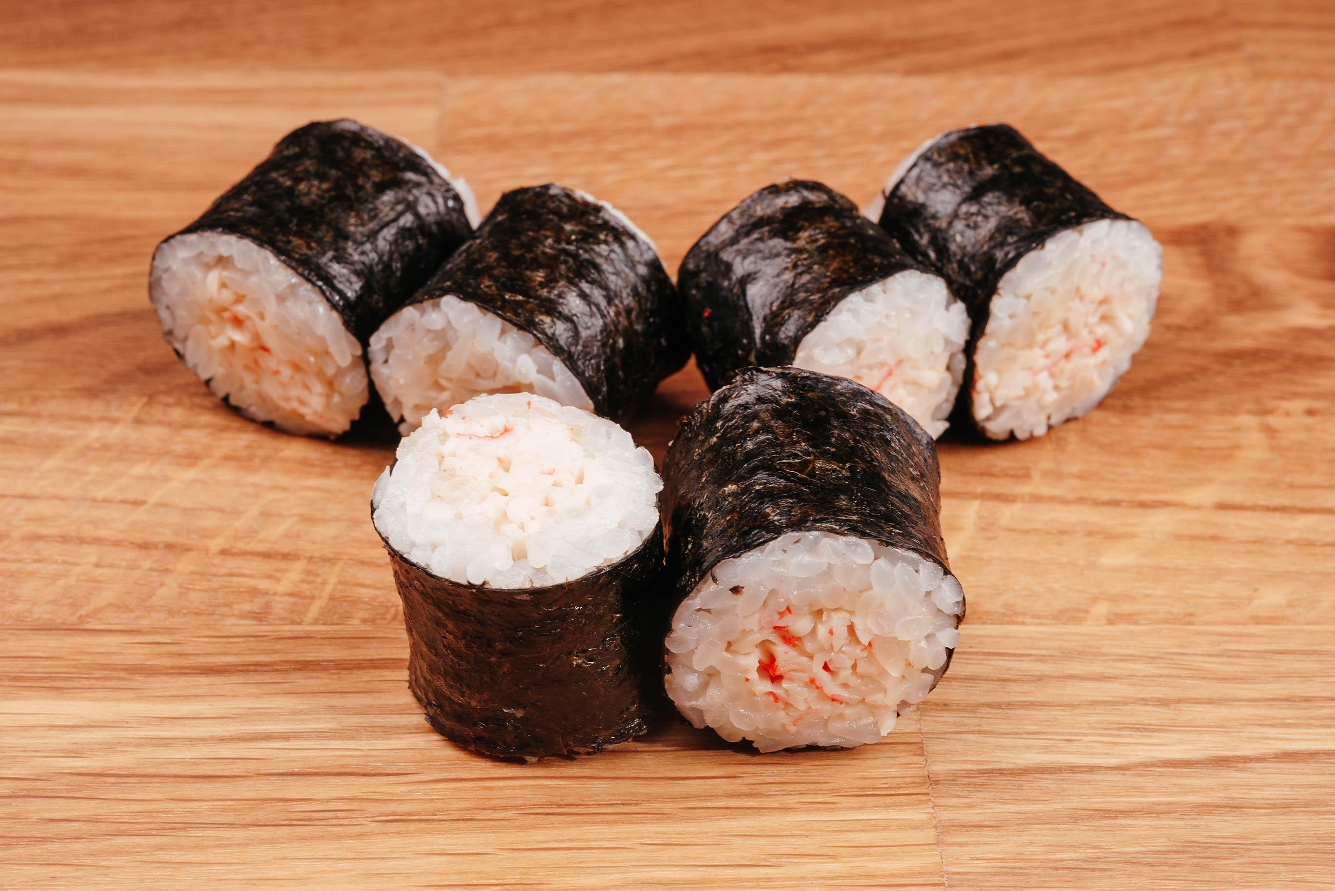 Мини ролл с крабом