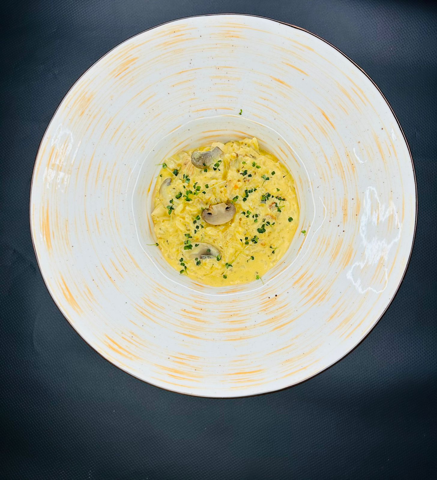 Ризотто с курицей и грибами