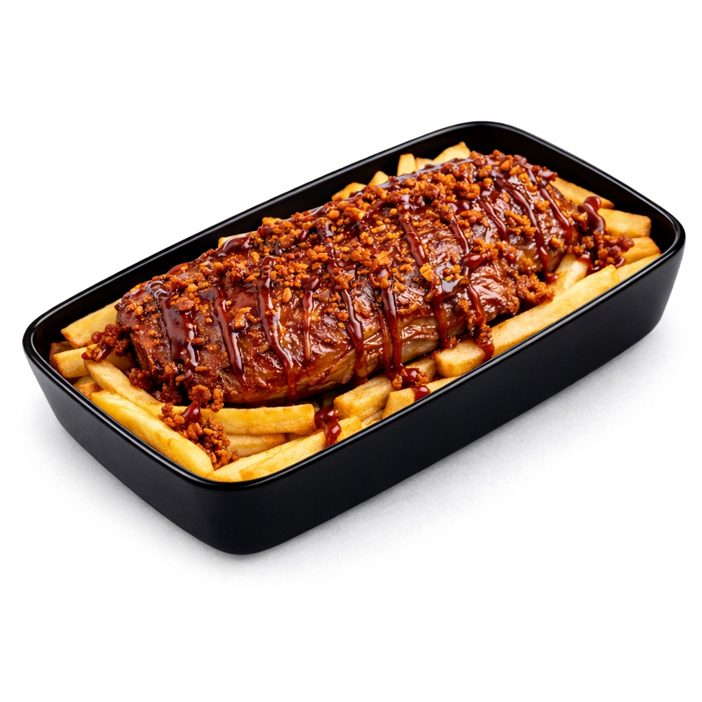 Ребрышки в соусе барбекю