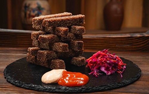 Гренки чесночные