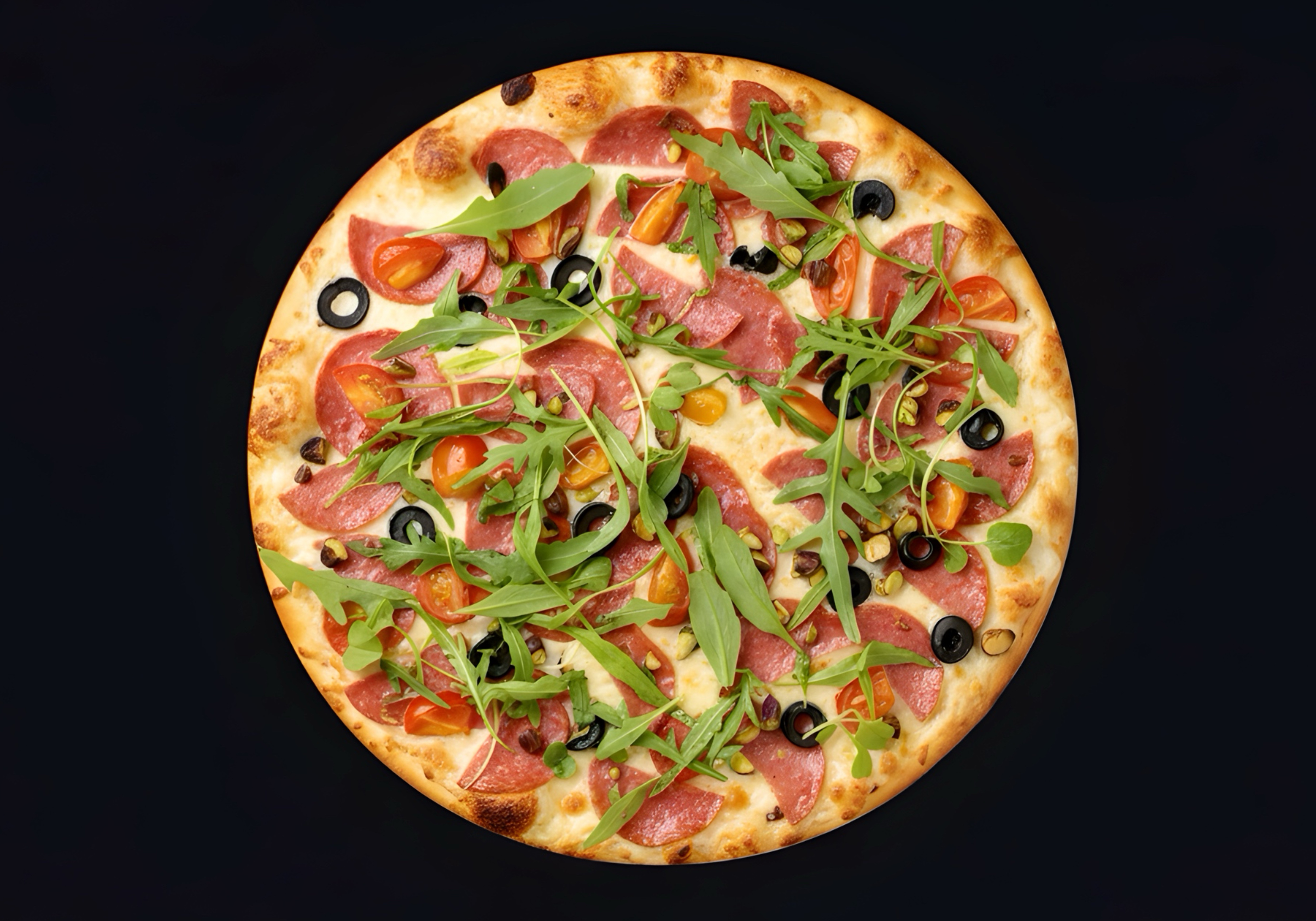 САЛЯМИ С ФИСТАШКАМИ