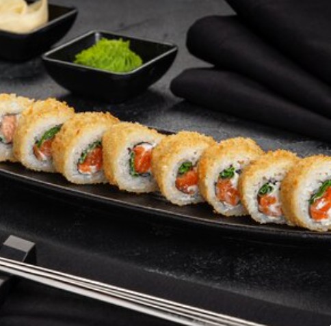 Темпура с лососем