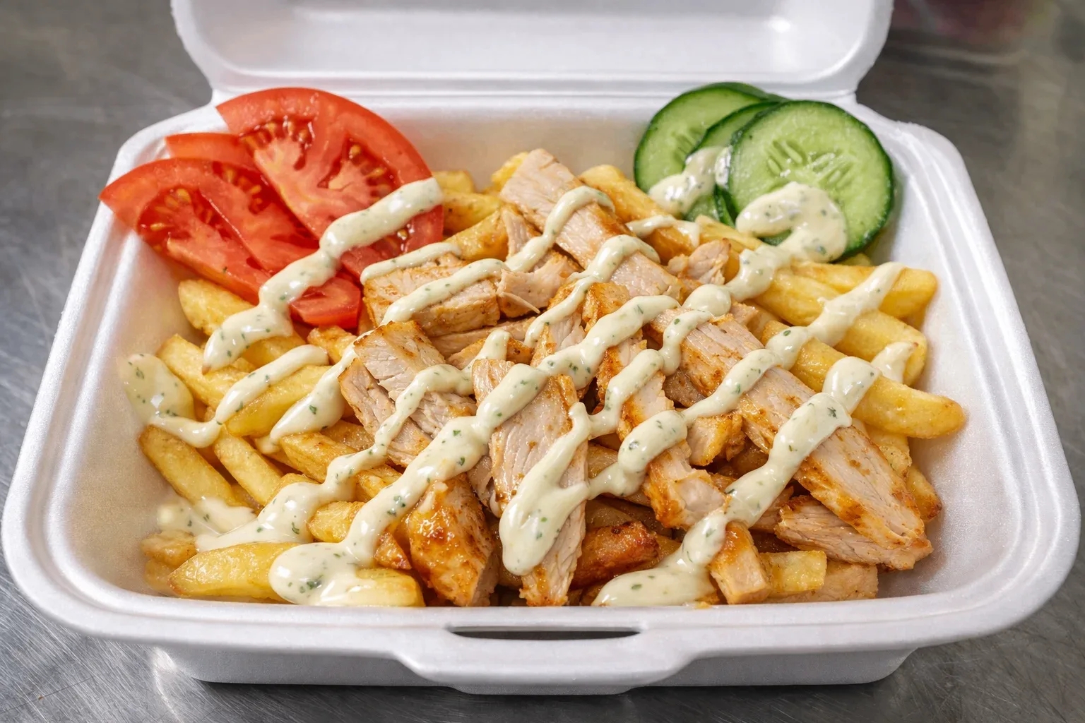 Фри-бокс смкурицей