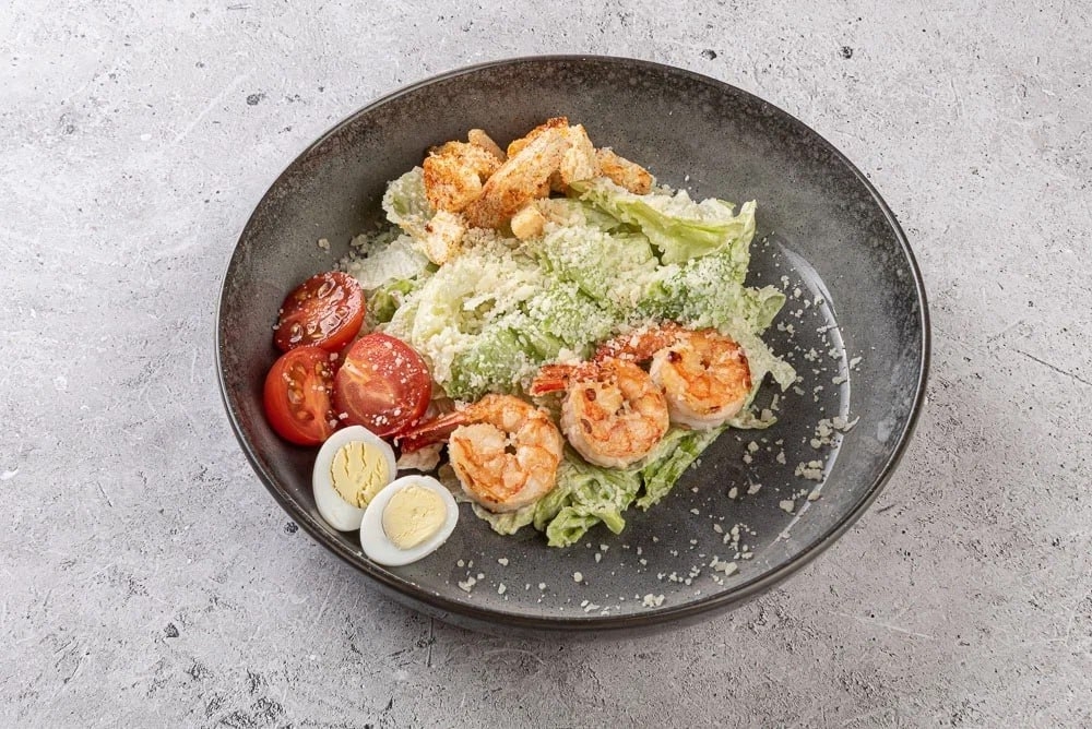 Цезарь с креветками