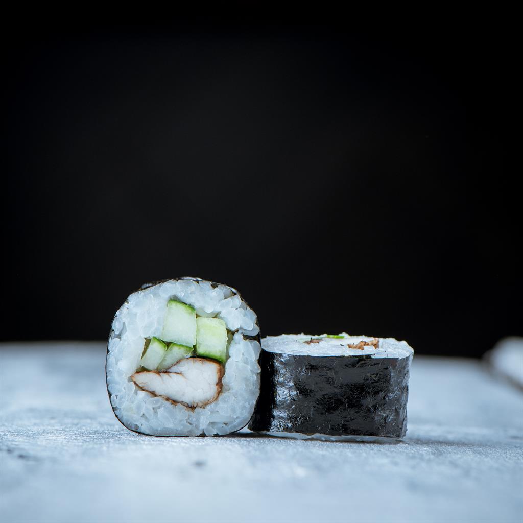 Чёрный с курицей