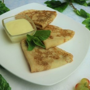 Блины со сгущенкой 3 шт
