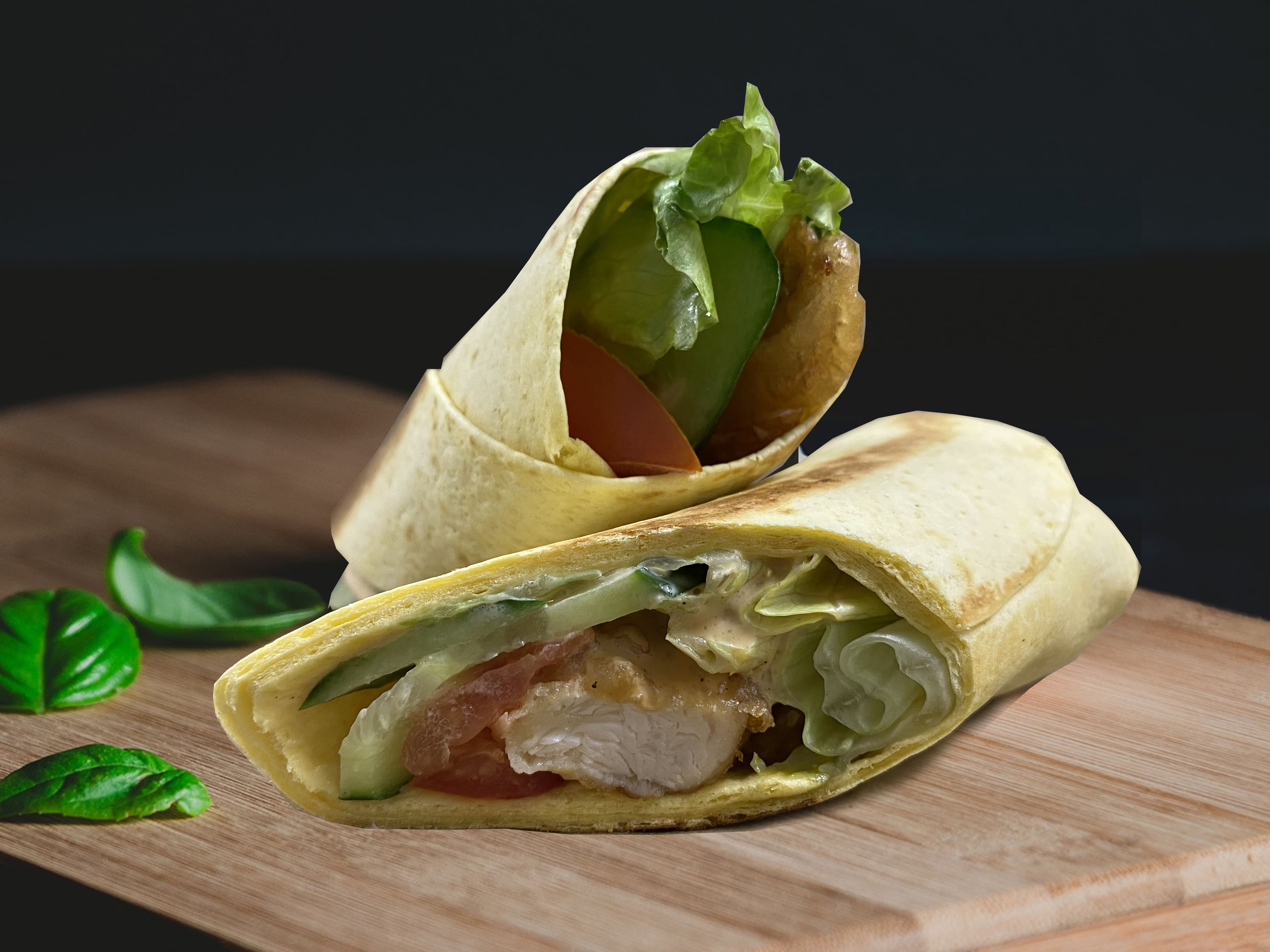 Тортилья с курицей