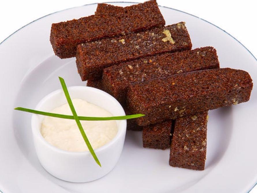 Гренки чесночные