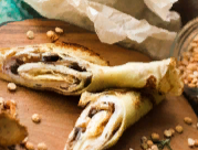 Блинчики с курочкой и грибами