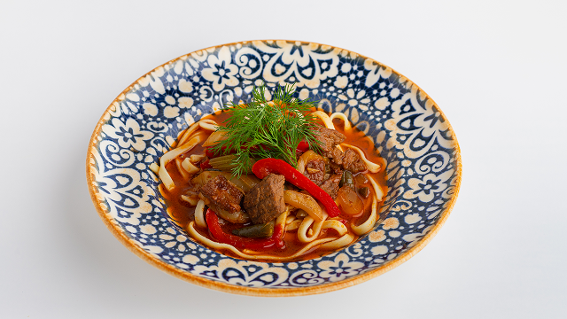 Лагман классический с телятиной