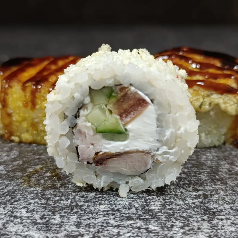 Запечённый Цезарь с курицей