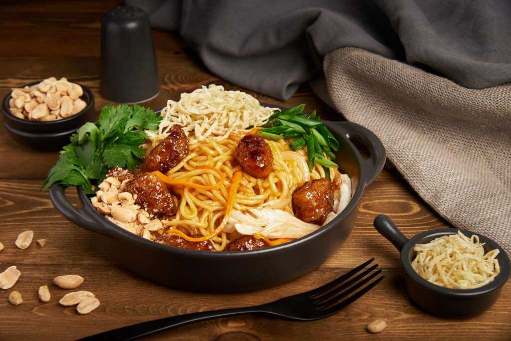 Якисоба Терияки с курицей