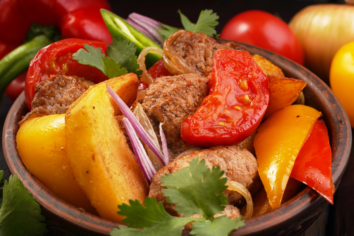 Оджахури с телятиной