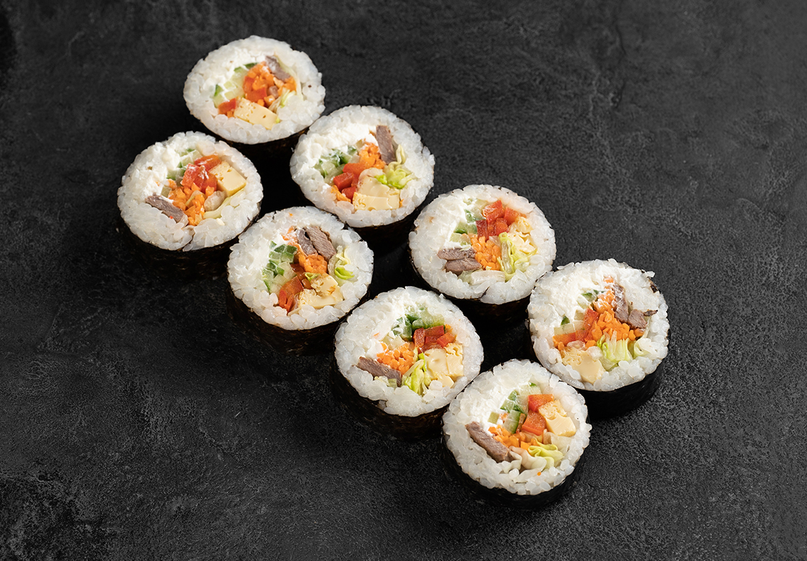 Ролл Кимпаб с говядиной