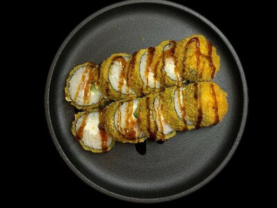 Сяке темпура