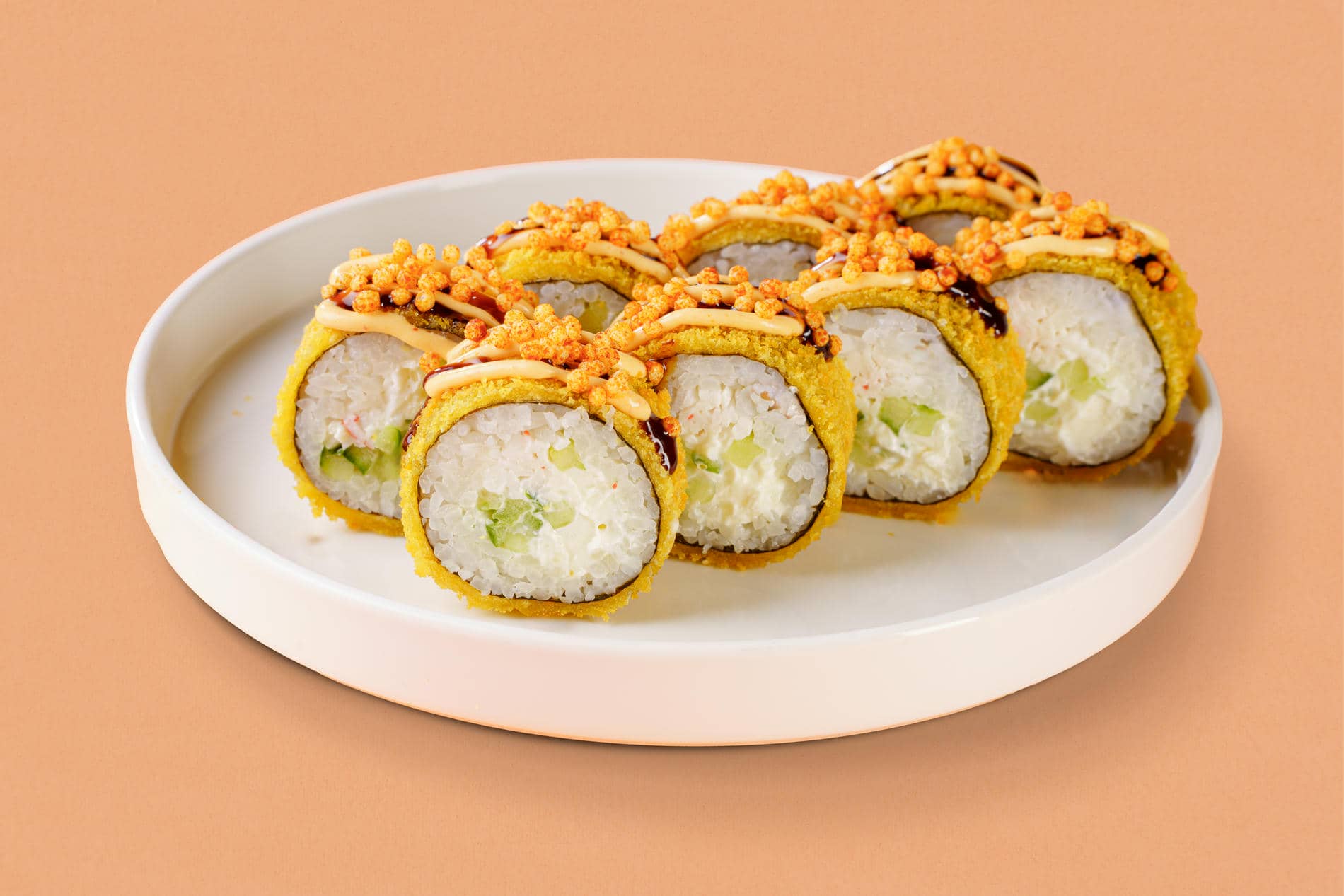 Жареный краб темпура