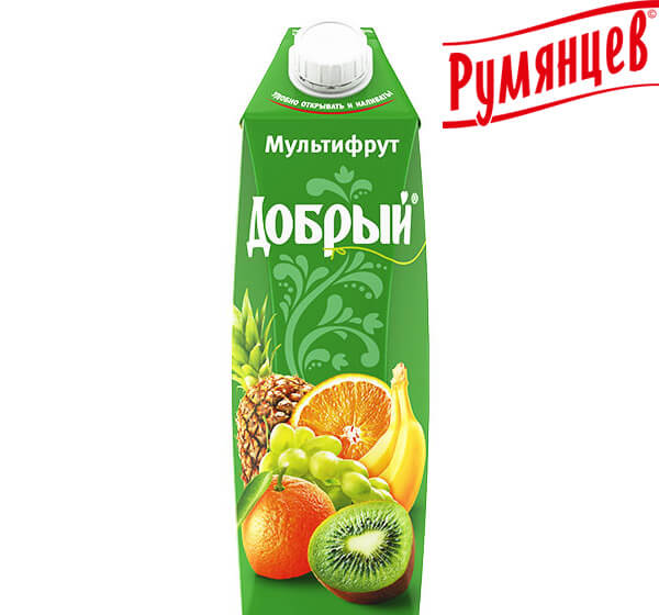 Сок Добрый Мультифрукт 1 л