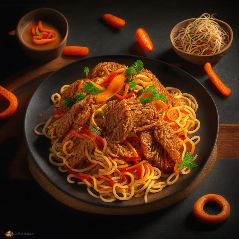 WOK Соба с ломаными Биточками
