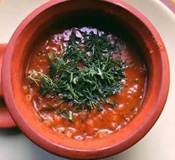 Лобио с овощами