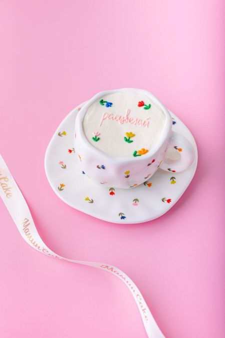 Десерт в чашке «Расцветай»