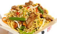 WOK лапша Пшеничная с овощами