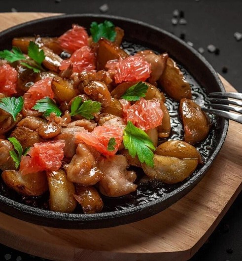 Цыпленок карамель